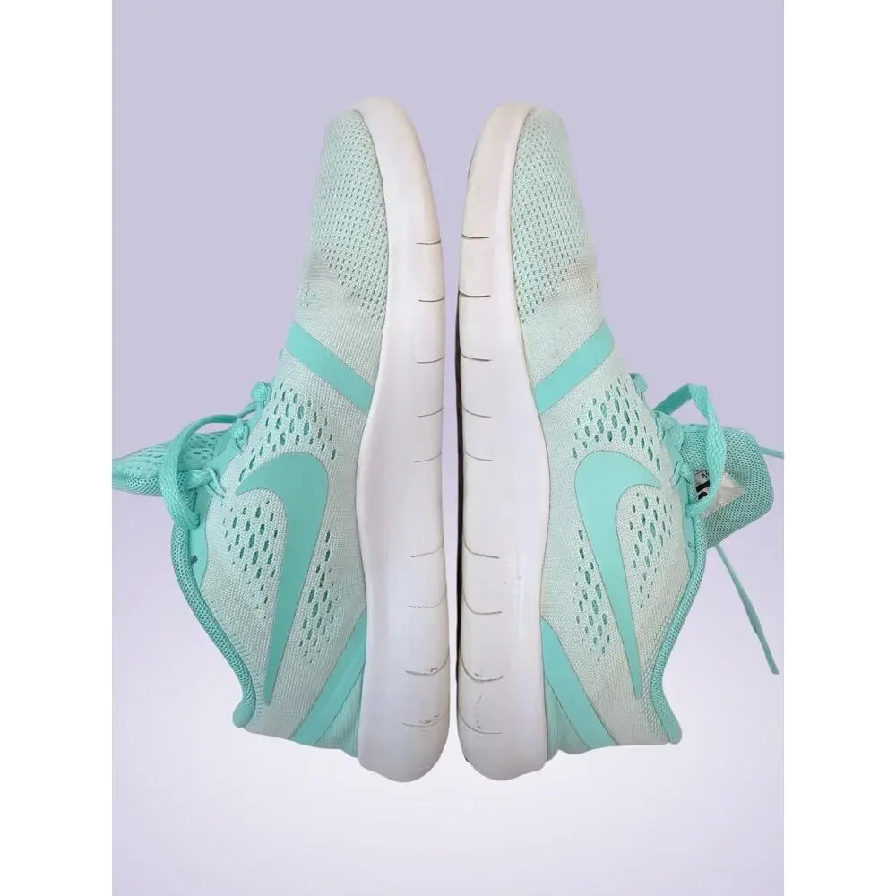 Nike Free RN Rio Teal Women’s Lace-Up Low Top Sneakers 831509-300